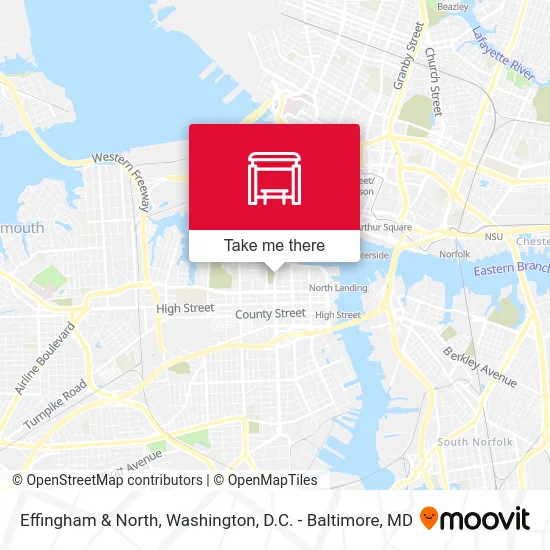 Effingham & North map