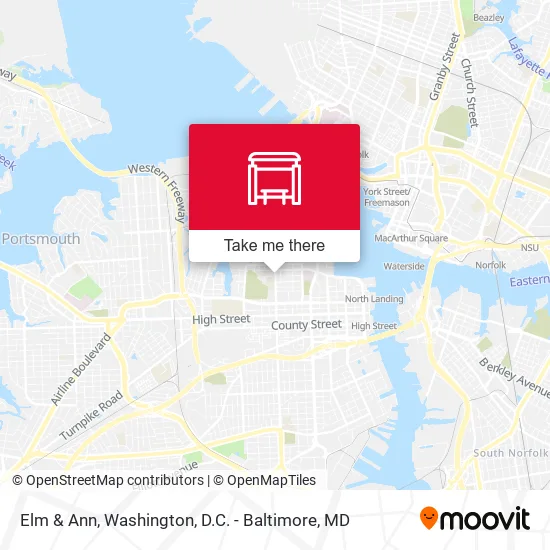 Elm & Ann map