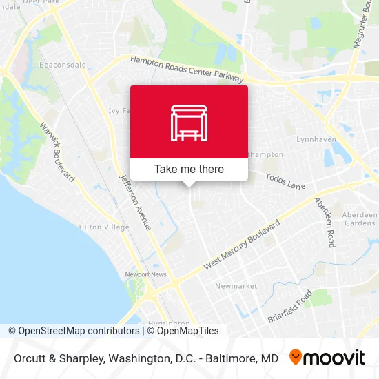 Orcutt & Sharpley map