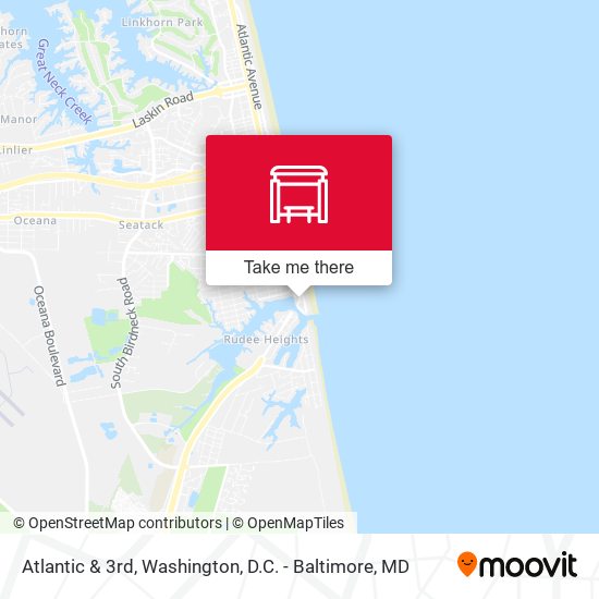 Mapa de Atlantic & 3rd