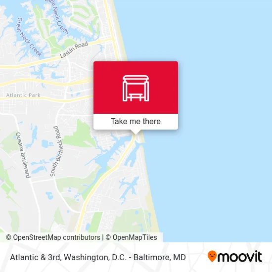 Atlantic & 3rd map