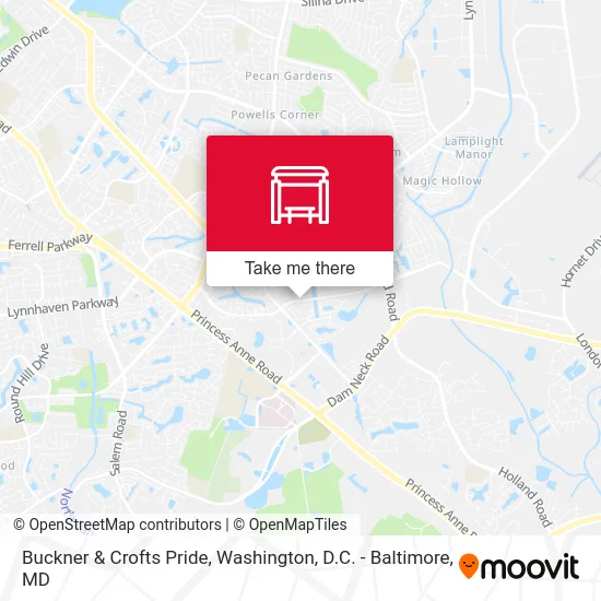 Buckner & Crofts Pride map