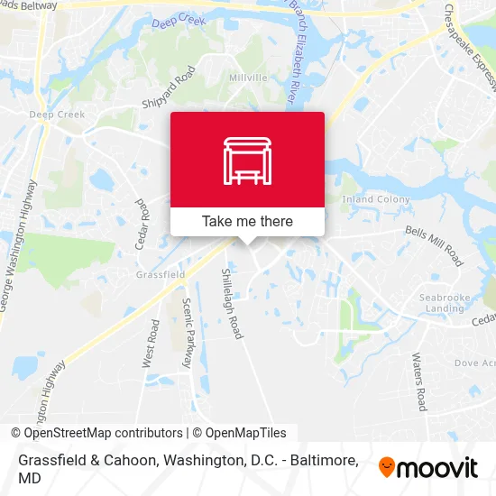 Grassfield & Cahoon map