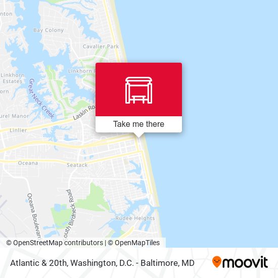 Atlantic & 20th map