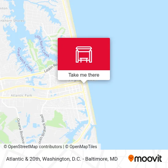 Atlantic & 20th map