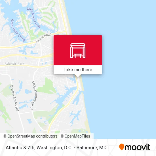 Atlantic & 7th map