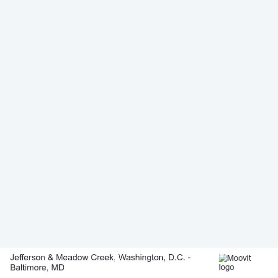 Jefferson & Meadow Creek map