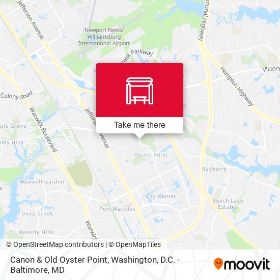 Mapa de Canon & Old Oyster Point