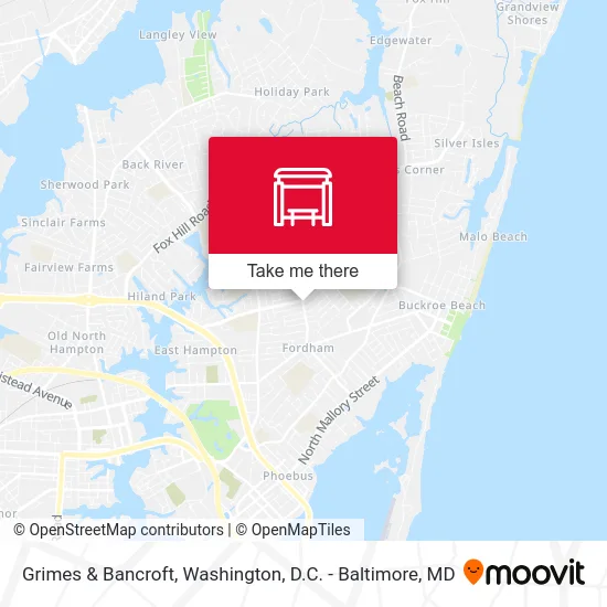 Grimes & Bancroft map