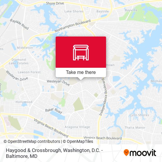Haygood & Crossbrough map