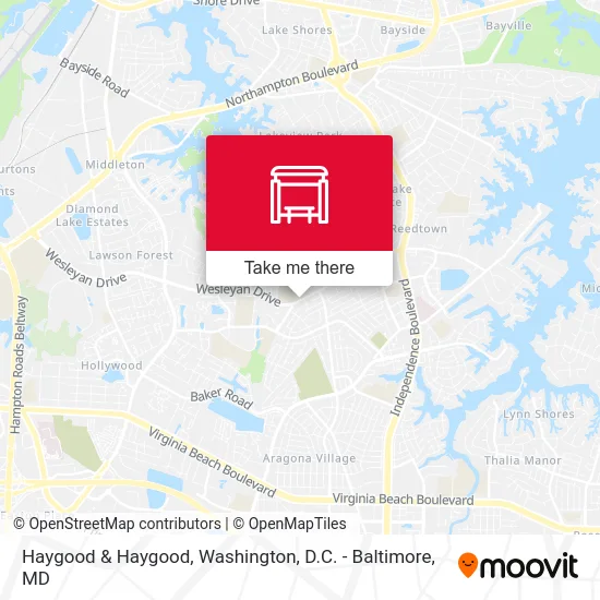 Haygood & Haygood map