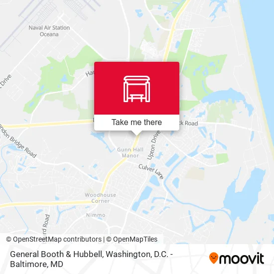 General Booth & Hubbell map