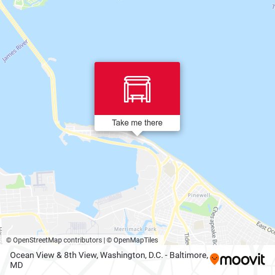 Ocean View & 8th View map