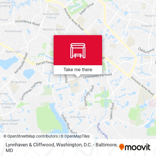 Mapa de Lynnhaven & Cliffwood