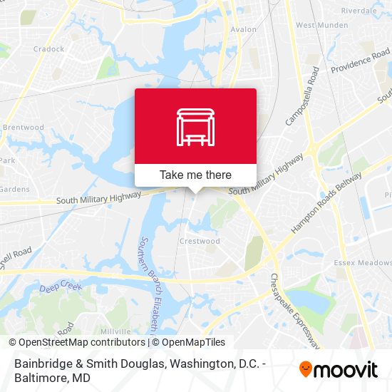 Bainbridge & Smith Douglas map