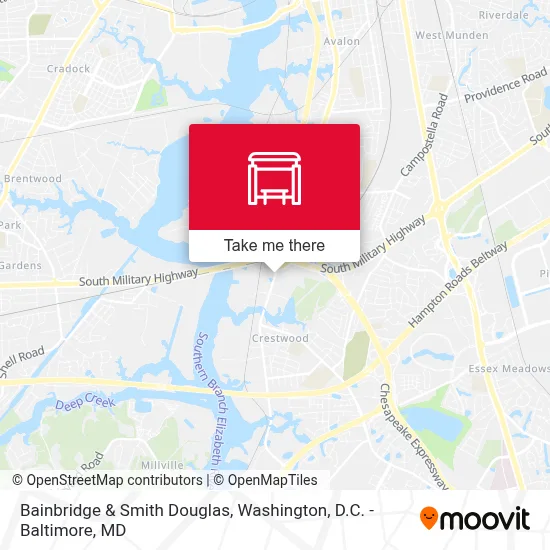 Bainbridge & Smith Douglas map