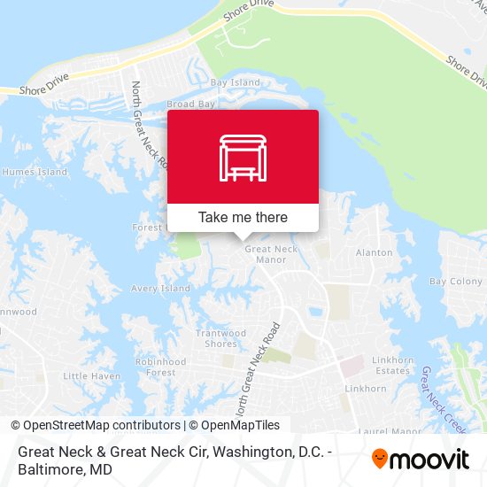 Great Neck & Great Neck Cir map