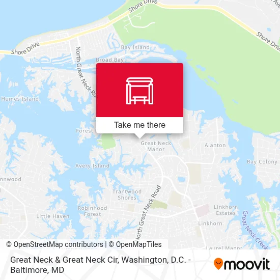 Great Neck & Great Neck Cir map