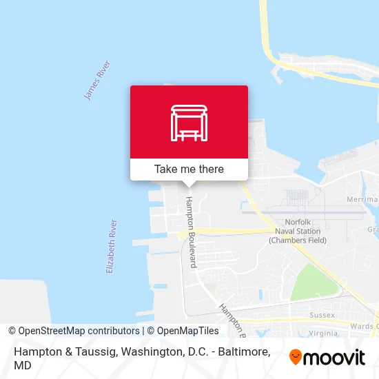 Hampton & Taussig map