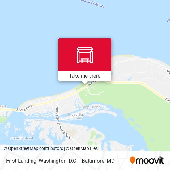 First Landing map