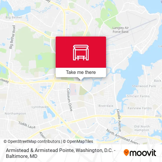 Armistead & Armistead Pointe map