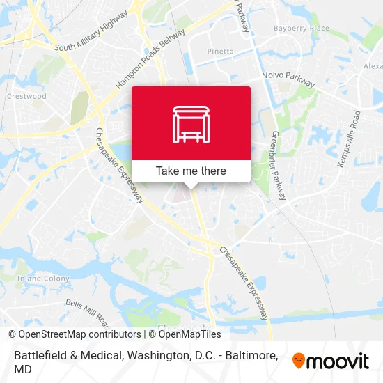 Battlefield & Medical map