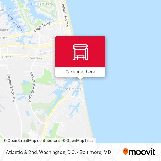 Atlantic & 2nd map
