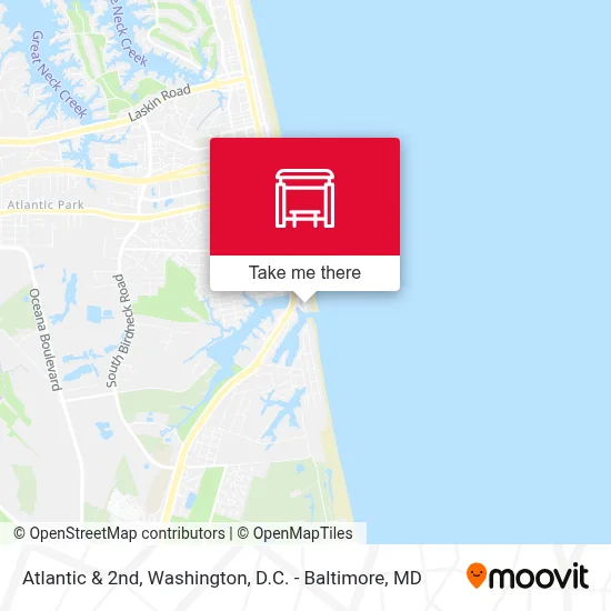 Atlantic & 2nd map