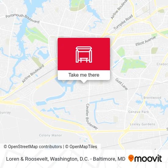 Loren & Roosevelt map