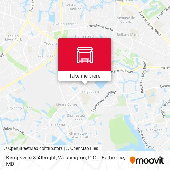 Kempsville & Albright map