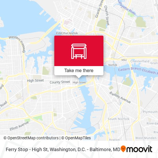 Ferry Stop - High St map