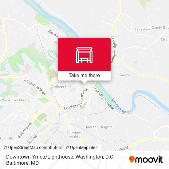 Downtown Ymca/Lighthouse map