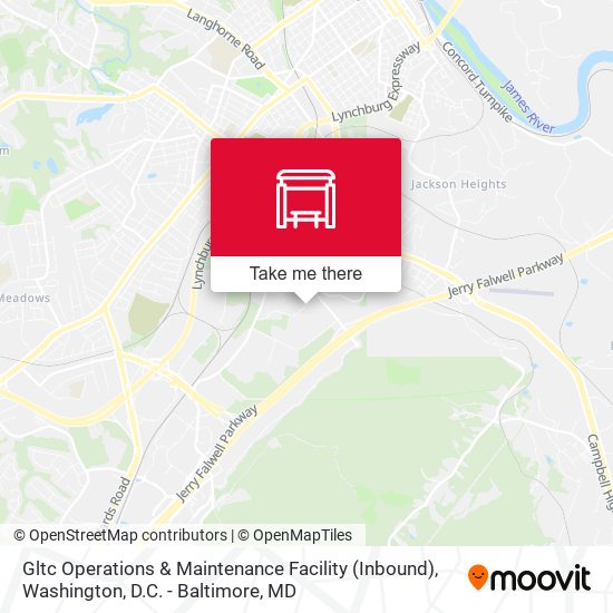 Mapa de Gltc Operations & Maintenance Facility (Inbound)