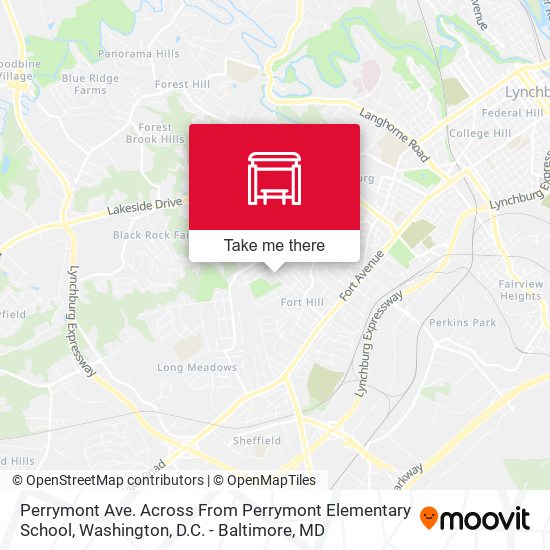 Perrymont Ave. Across From Perrymont Elementary School map