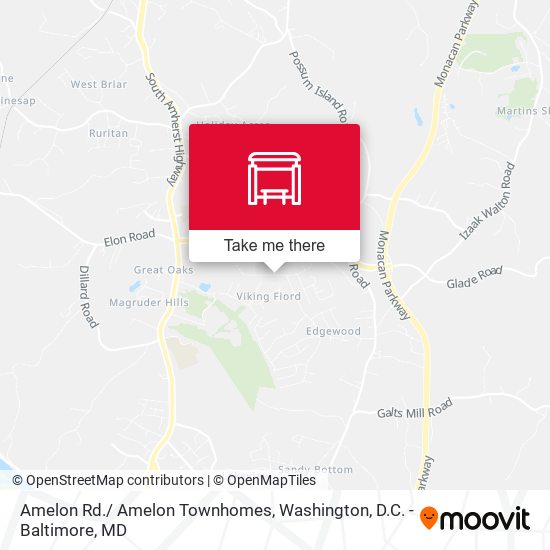 Mapa de Amelon Rd./ Amelon Townhomes