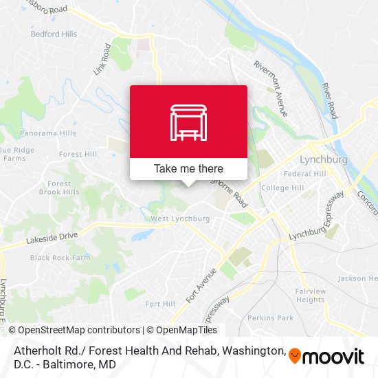 Atherholt Rd./ Forest Health And Rehab map