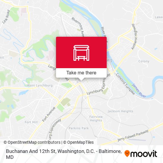 Buchanan And 12th St map
