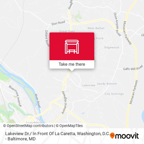 Mapa de Lakeview Dr./ In Front Of La Caretta