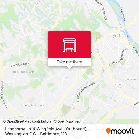 Langhorne Ln. & Wingfield Ave. (Outbound) map