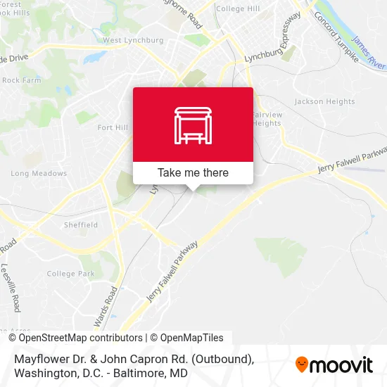 Mayflower Dr. & John Capron Rd. (Outbound) map