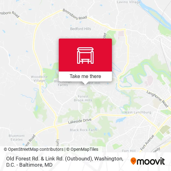 Old Forest Rd. & Link Rd. (Outbound) map
