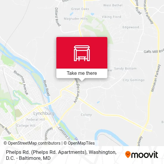 Phelps Rd. (Phelps Rd. Apartments) map