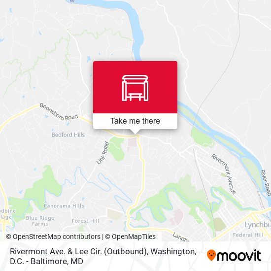 Mapa de Rivermont Ave. & Lee Cir. (Outbound)