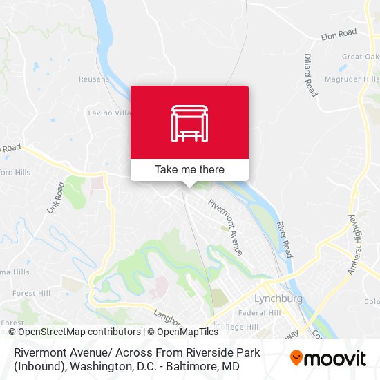 Rivermont Avenue/ Across From Riverside Park (Inbound) map