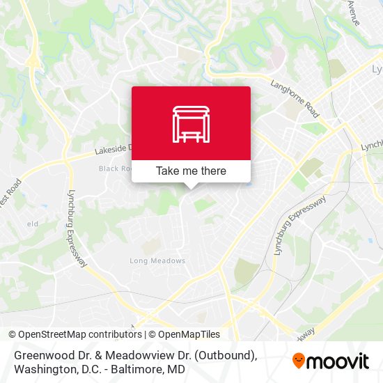 Greenwood Dr. & Meadowview Dr. (Outbound) map