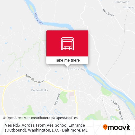 Ves Rd./ Across From Ves School Entrance (Outbound) map