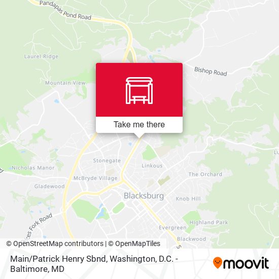 Mapa de Main/Patrick Henry Sbnd