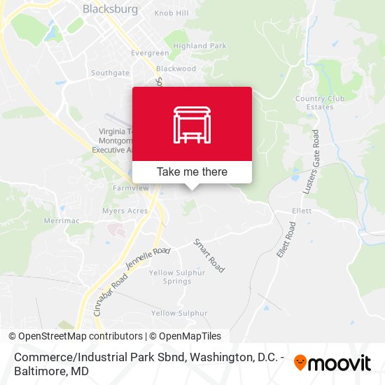 Mapa de Commerce/Industrial Park Sbnd