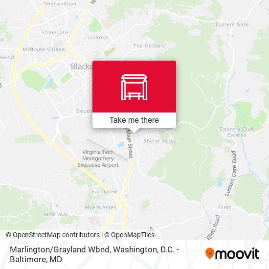 Mapa de Marlington/Grayland Wbnd