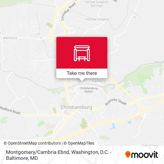 Mapa de Montgomery/Cambria Ebnd